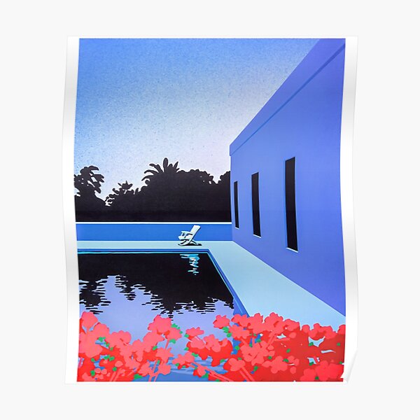 Hiroshi Nagai pool Poster