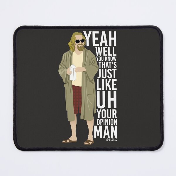 Item preview, The Big Lebowski movie quote. Birthday party gifts. Officially licensed merch. designed and sold by chrlalexandru.