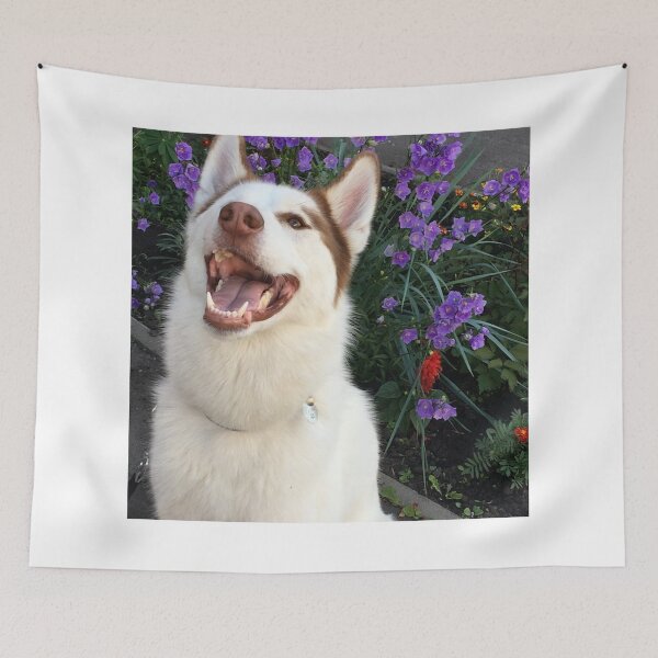 Item preview, Copy of Dog Husky,  piebald husky. Taken from a real photo of our husky Balto designed and sold by ArtAlbina.