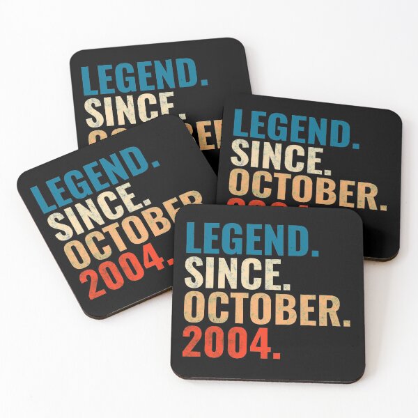 Item preview, Legend Since October 2004 Retro Vintage designed and sold by Teelogic.