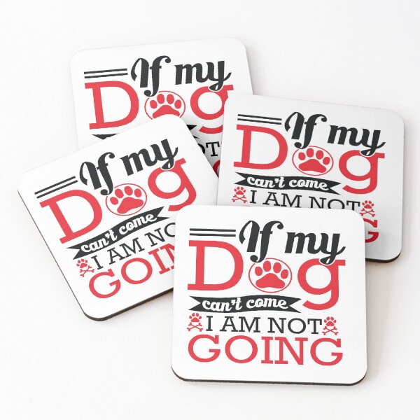 Item preview, If my Dog can't come I am Not Going-Essential T-Shirt Active T-Shirt designed and sold by Beauty-secret.