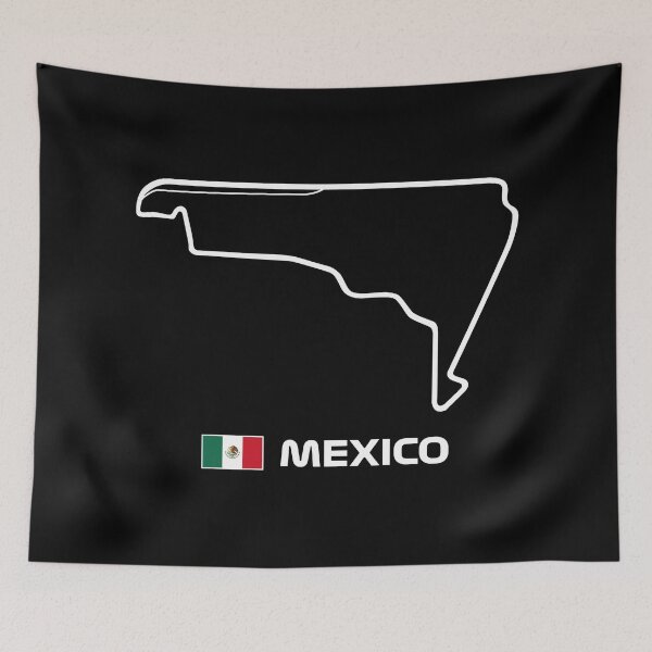 Item preview, Circuit 2022 - Twenty-First Race of the Season (Mexican GP - Black BG) designed and sold by FilipeFerreira.
