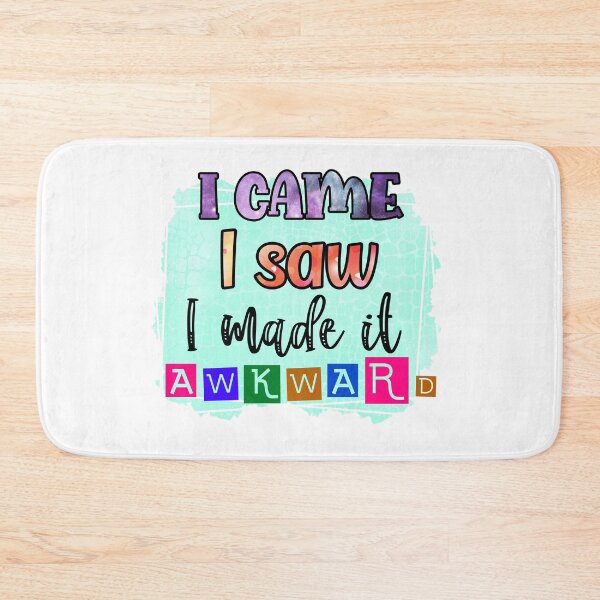 Item preview, I Came I Saw- Funny Sarcastic Quotes- Sarcasm Humour  designed and sold by younghopes.
