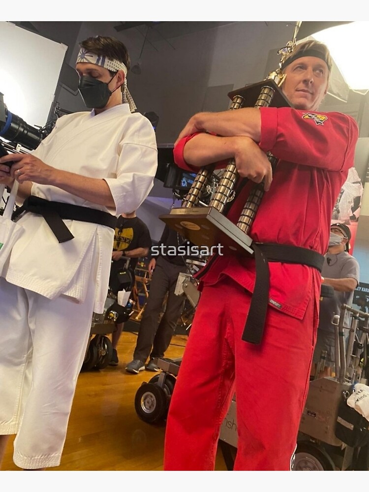 "Ralph Macchio And William Zabka Behind The Scenes Of Cobra Kai Season ...