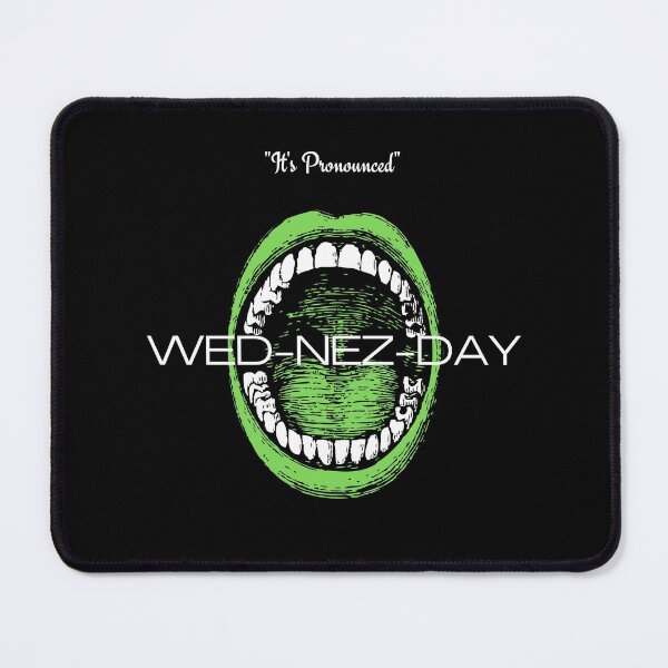 Item preview, Wed-Nez-Day Green designed and sold by SingularDesign.