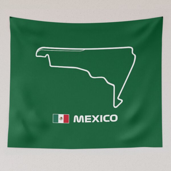 Item preview, Circuit 2022 - Twenty-First Race of the Season (Mexican GP - Green BG) designed and sold by FilipeFerreira.