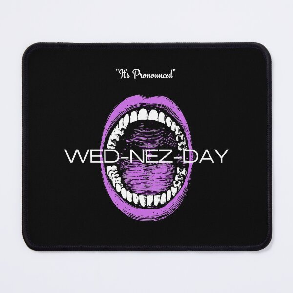 Item preview, Wed-Nez-Day Purple designed and sold by SingularDesign.