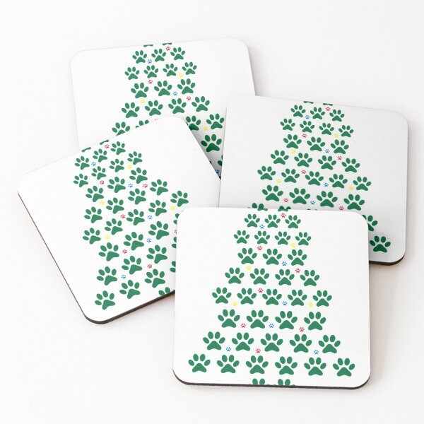 Item preview, Funny Christmas Tee Paw Print XMAS Dog Print Paw Tree Men designed and sold by nhtheisox.