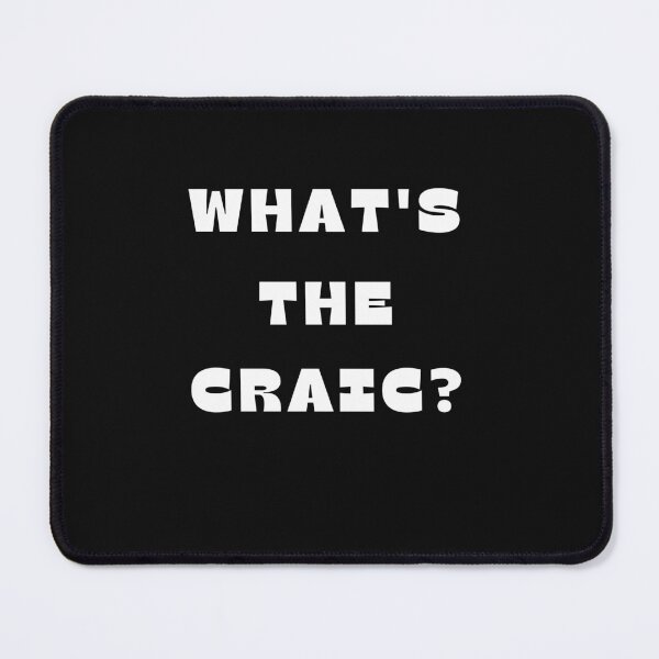 Item preview, What's the Craic - Irish Slang designed and sold by Rainbow Designs.