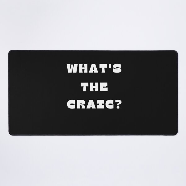 Item preview, What's the Craic - Irish Slang designed and sold by Rainbow Designs.