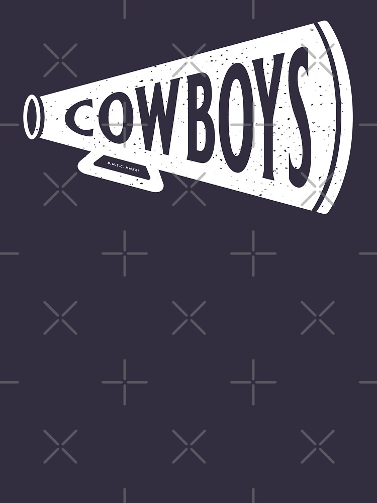 deadmansupplyco Vintage Football - Dallas Cowboys (White Dallas Wordmark) Women's T-Shirt