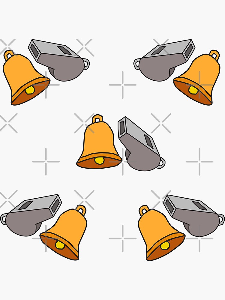 "All the Bells and Whistles Sticker Pack" Sticker for Sale by DanandDee