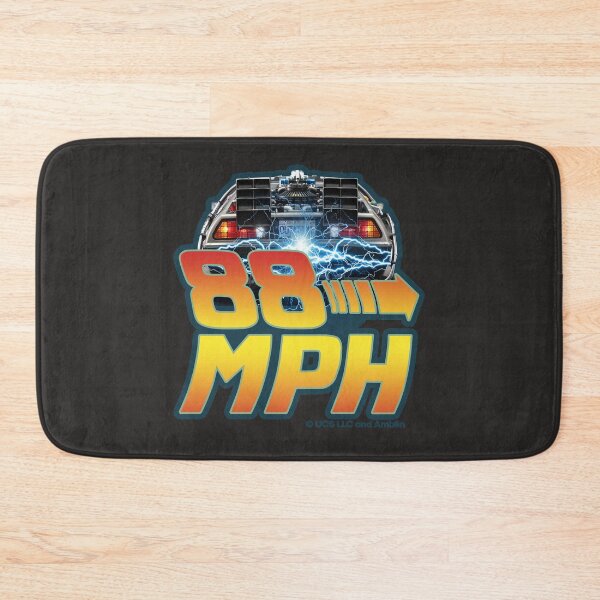 Item preview, Back to the future movie Delorean 88 mph. Birthday party gifts. Officially licensed merch. designed and sold by chrlalexandru.