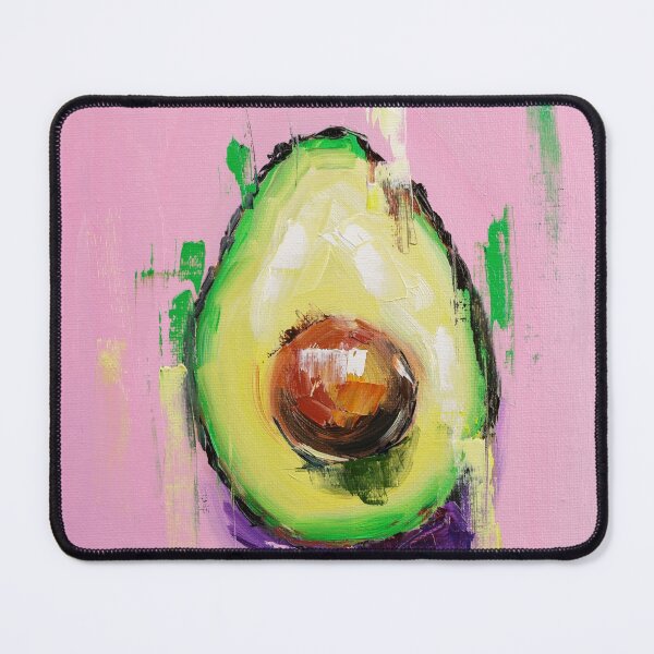 Item preview, Avocado On a Pink Background designed and sold by NatalyMak.