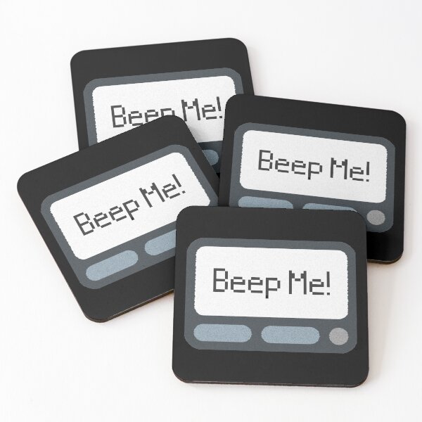 Item preview, Beep Me, an old school pager throwback designed and sold by Wearablepsa.