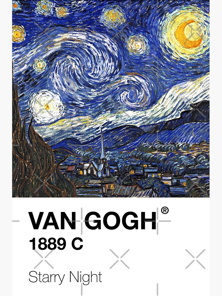 Pantone van online gogh