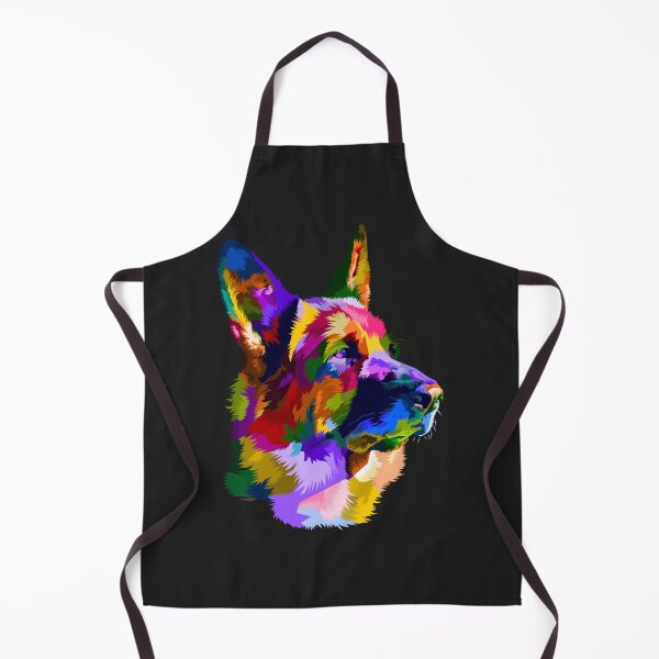Item preview, German Shepherd Pop Art Portrait for Dog Owners Pullover Hoodie designed and sold by minhyroa.