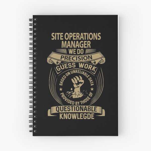 Item preview, Site Operations Manager T Shirt - We Do Precision Job Gift Item Tee designed and sold by natalinedk.