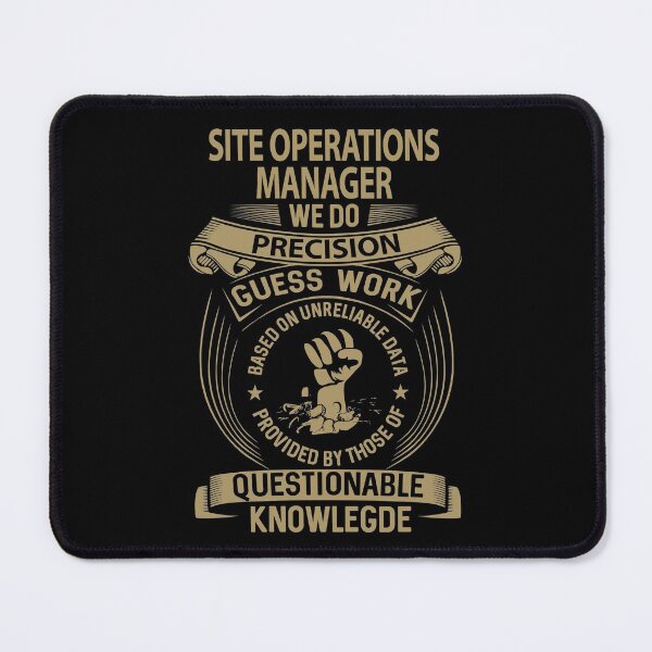 Item preview, Site Operations Manager T Shirt - We Do Precision Job Gift Item Tee designed and sold by natalinedk.