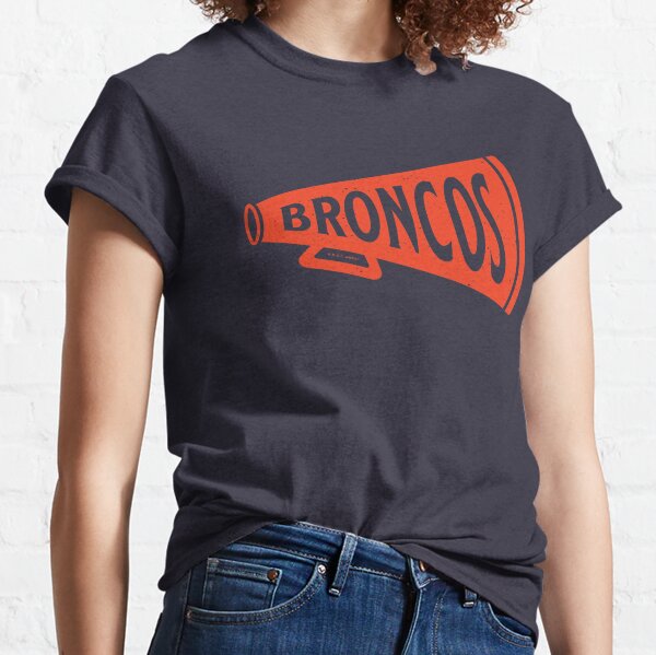 Denver Broncos Youth Divide T-Shirt - Orange