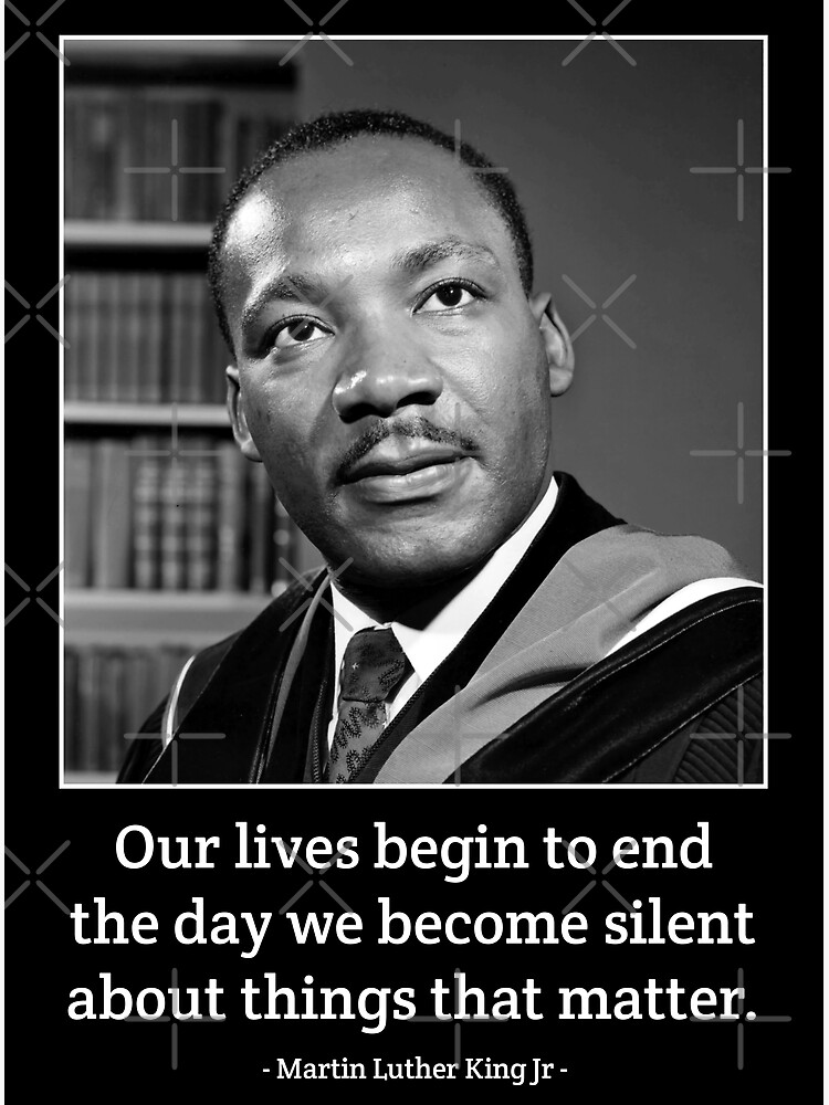 "Martin luther king quote, Martin luther king" Poster for Sale by