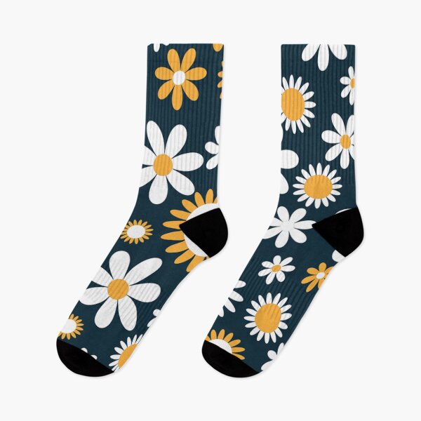 Item preview, Yellow and white flower pattern designed and sold by NoahDea.