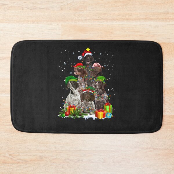 Item preview, German Shorthaired Pointer Dog Christmas Tree Merry Dogmas Sweatshirt designed and sold by minhyroa.