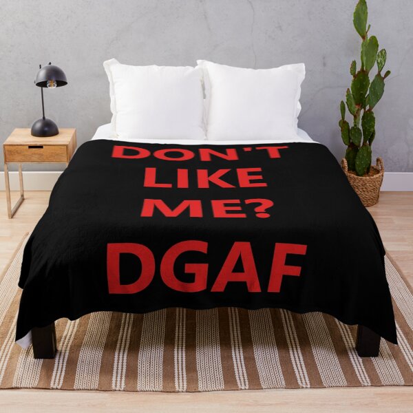 Item preview, DON'T LIKE ME ? DGAF designed and sold by KARDOL.