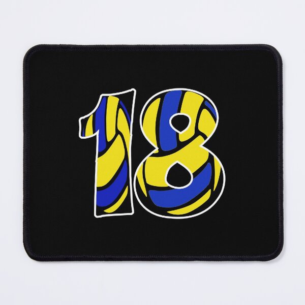 Item preview, Men's Volleyball Player Gift Number 18 designed and sold by RomualdGR.