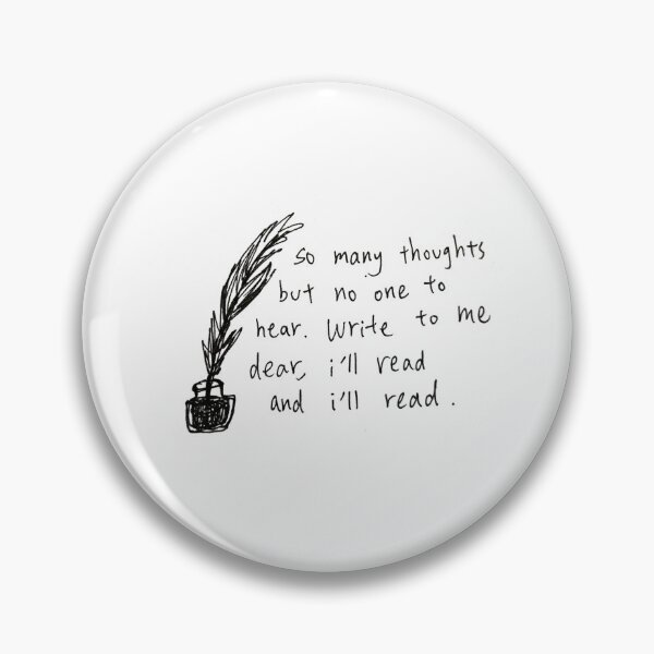 Item preview, messy pen doodle- quill designed and sold by murphy-the-cat.