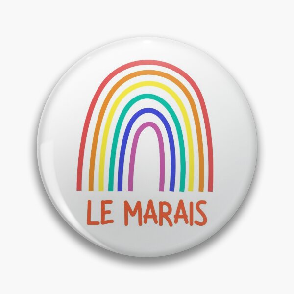 Item preview, Gay neighbourhoods: Le Marais Paris - Good to be Gay! designed and sold by HouseofHaidary.