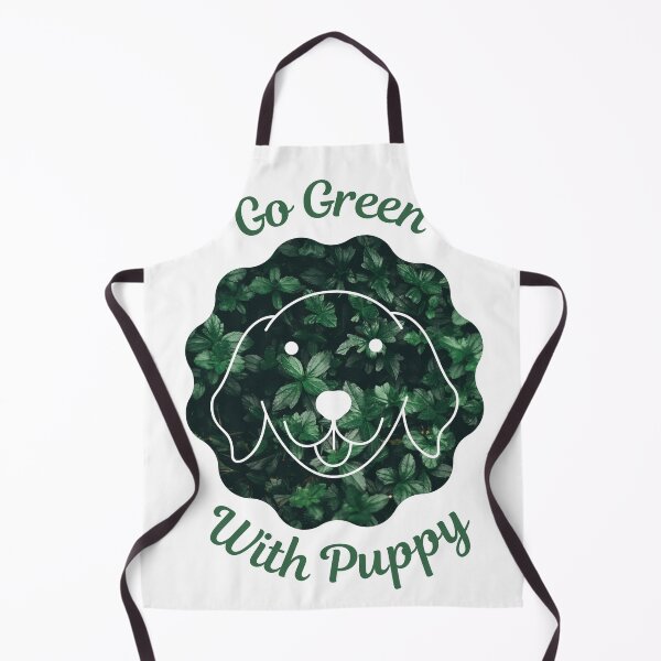Item preview, Go Green With Puppy designed and sold by kucingmaikan.