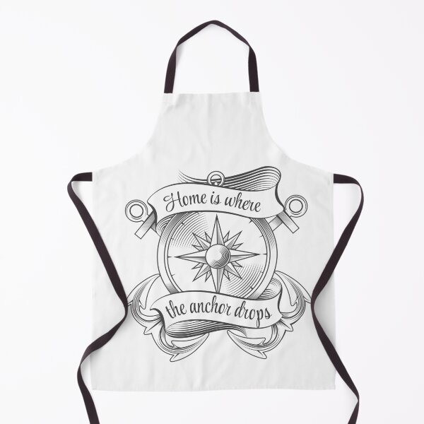 Item preview, Compass with Anchors Tattoo designed and sold by devaleta.