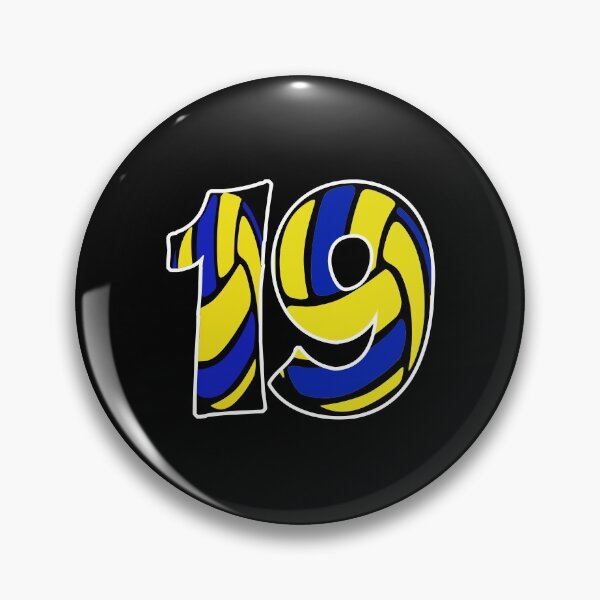Item preview, Men's Volleyball Player Gift Number 19 designed and sold by RomualdGR.