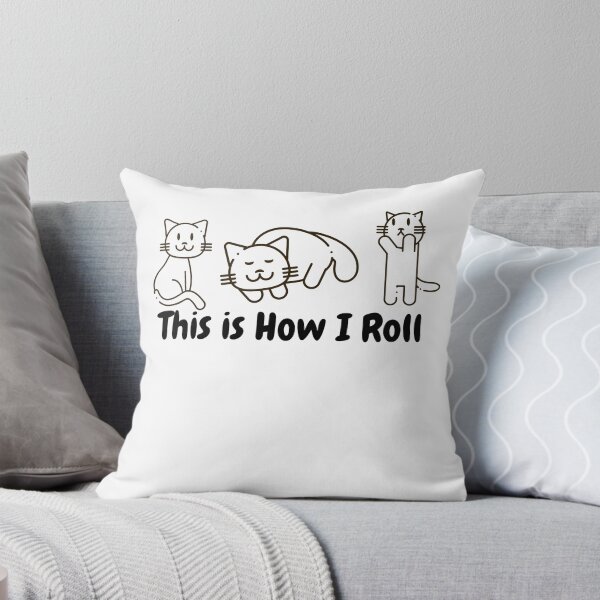 Item preview, This is How I Roll active, cat Lover, Love cat, cety , Cute Animal , Gift for Women, Gift for Her, Animal Tee designed and sold by ami28.
