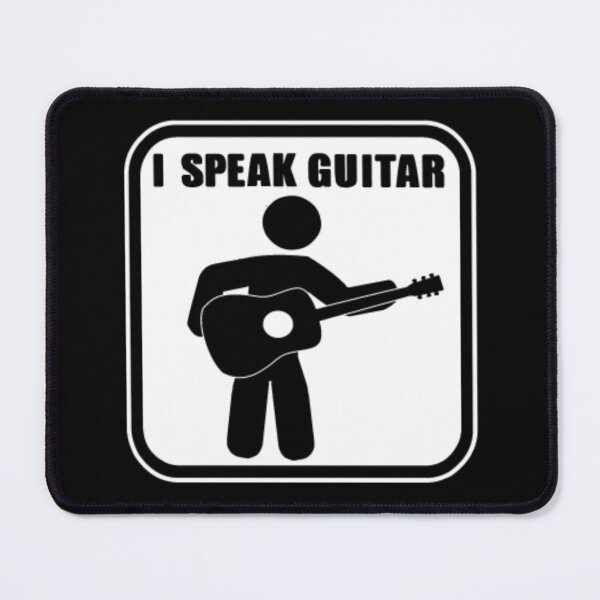 Item preview, I SPEAK GUITAR designed and sold by VellaThreads.