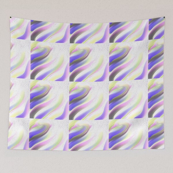 Item preview, Mesmerising multicoloured digital Acrylic pour  designed and sold by MsArtyCrafts.