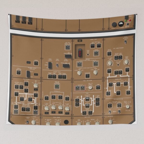 Item preview, BOEING 777 OVERHEAD PANEL designed and sold by Ljubomir Cvijovic.