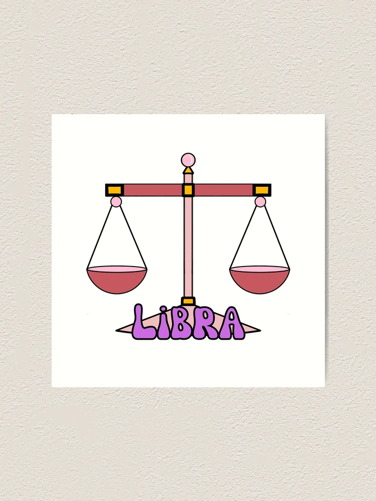 Libra Scales Zodiac Sign Digital Art by Anna W - Pixels