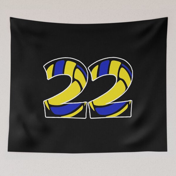 Item preview, Men's Volleyball Player Gift Number 22 designed and sold by RomualdGR.