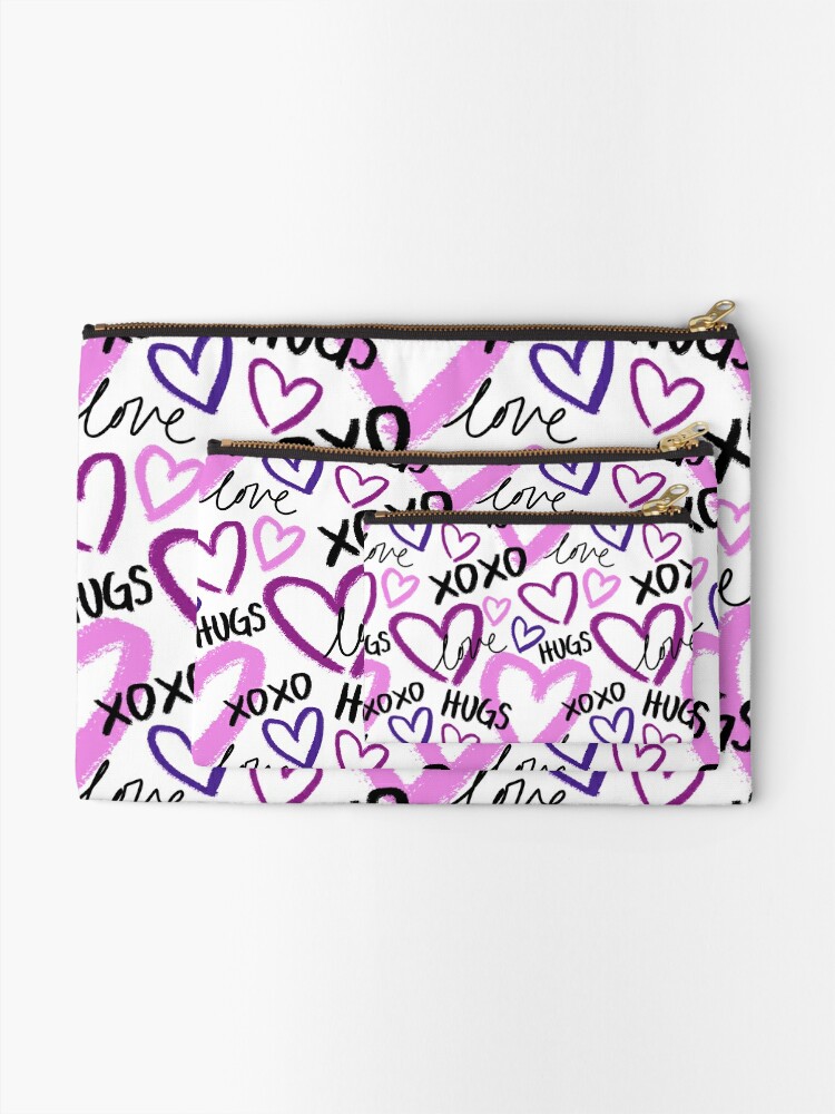 Xoxo Women's Graffiti Print Zip Around Wallet