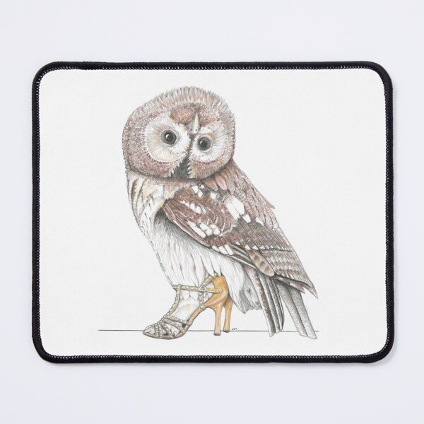 Item preview, Tawny Owl in Dance Shoes designed and sold by JimsBirds.