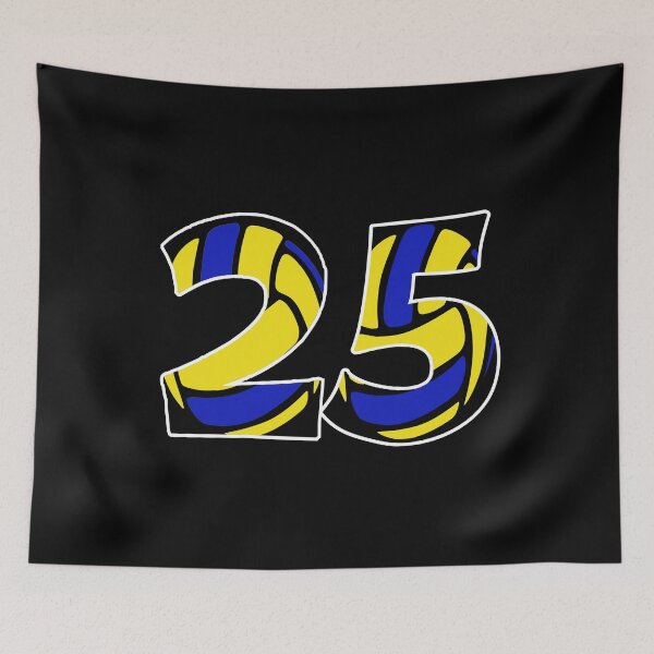 Item preview, Men's Volleyball Player Gift Number 25 designed and sold by RomualdGR.