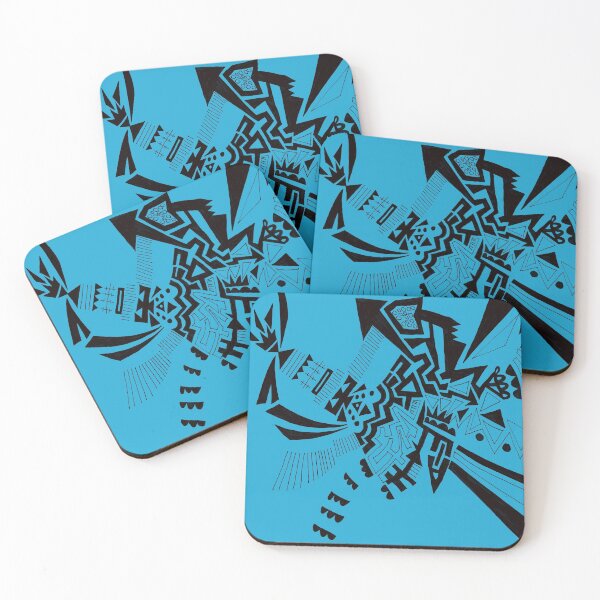 Item preview, Glyph Shift/ Blue designed and sold by Karen Eutemey.