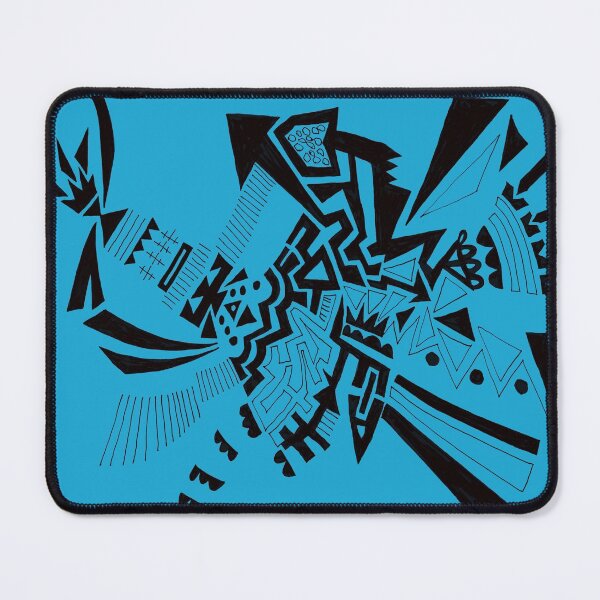 Item preview, Glyph Shift/ Blue designed and sold by Karen Eutemey.