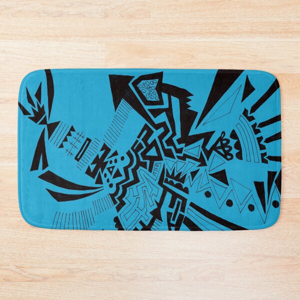 Item preview, Glyph Shift/ Blue designed and sold by Karen Eutemey.
