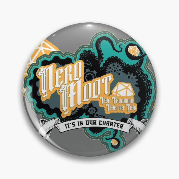 Item preview, 2022 Nerd Moot Alternate Logo designed and sold by The Hollow Magpie.