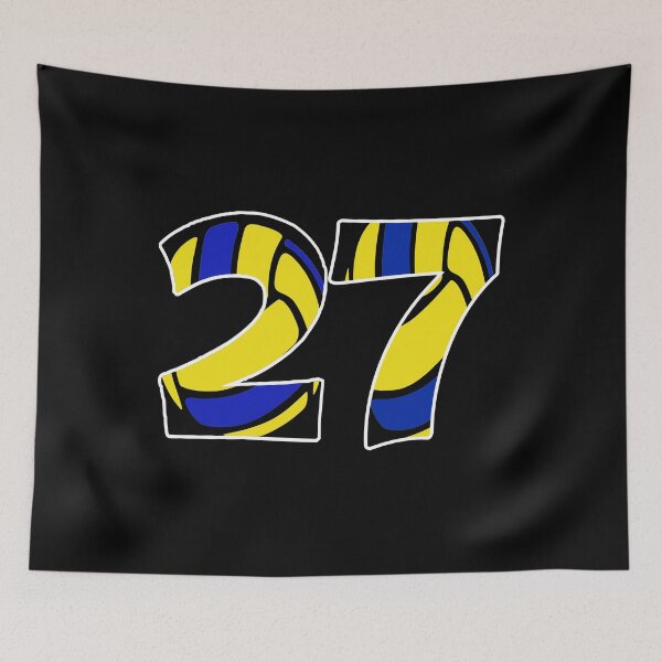 Item preview, Men's Volleyball Player Gift Number 27 designed and sold by RomualdGR.