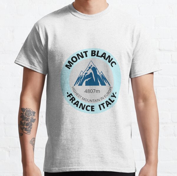 north face mont blanc t shirt