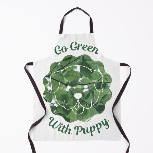 Item preview, Go Green With Puppy designed and sold by kucingmaikan.